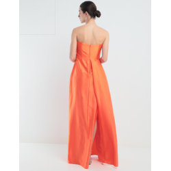 Vestido maxi de fiesta Mia Paluzzi escote medio
