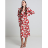 Vestido midi formal para mujer