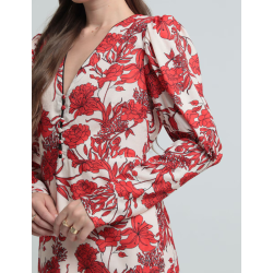 Vestido midi formal para mujer