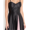 Vestido maxi de fiesta escote corazón