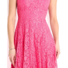 Vestido largo de fiesta escote V