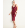 Vestido midi de fiesta espalda abierta