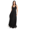 Vestido maxi de fiesta escote V
