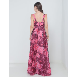 Vestido maxi de fiesta Rue de la Paix escote V