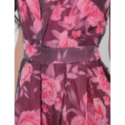 Vestido maxi de fiesta Rue de la Paix escote V