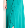 Vestido maxi de fiesta escote V