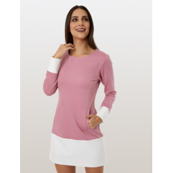 Vestido mini loungewear para mujer