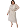 Vestido midi formal para mujer