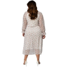 Vestido midi formal para mujer