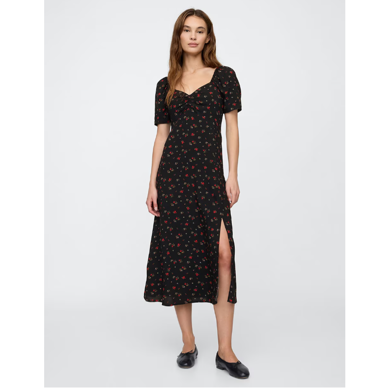 Vestido midi casual para mujer Vestido midi casual para mujer