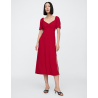 Vestido midi casual para mujer