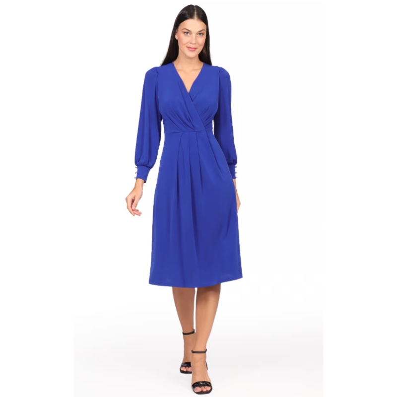 Vestido a la rodilla formal para mujer