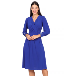 Vestido a la rodilla formal para mujer