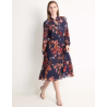 Vestido midi formal para mujer