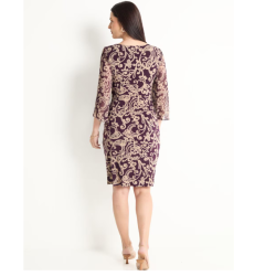Vestido 3/4 formal para mujer