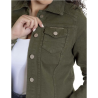 Chamarra denim de mezclilla para mujer