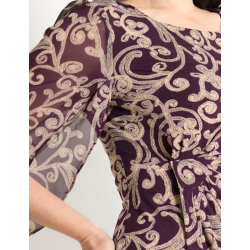 Vestido 3/4 formal para mujer