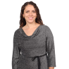 Vestido a la rodilla formal Serval para mujer