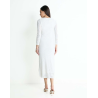 Vestido midi formal para mujer
