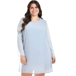 Vestido corto formal para mujer