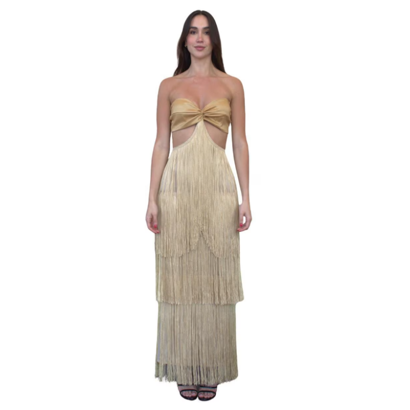 Vestido largo formal Ambel para mujer
