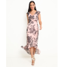 Vestido crop formal para mujer
