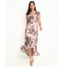 Vestido crop formal para mujer