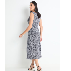 Vestido midi formal para mujer