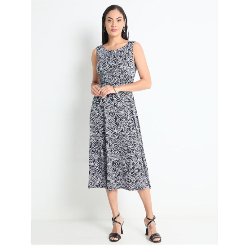 Vestido midi formal para mujer Vestido midi formal para mujer