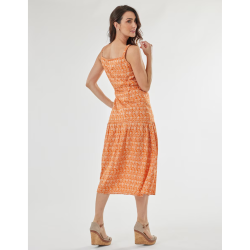 Vestido midi formal Kalani para mujer