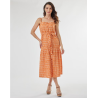Vestido midi formal Kalani para mujer