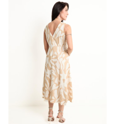 Vestido midi casual para mujer