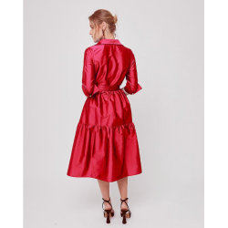 Vestido midi formal Mujer actual para mujer