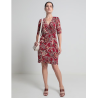 Vestido corto formal para mujer