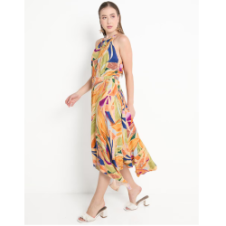 Vestido crop formal para mujer
