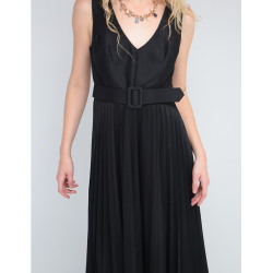Vestido largo de fiesta Eva Brazzi escote V