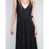 Vestido largo de fiesta Eva Brazzi escote V