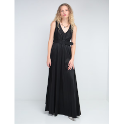 Vestido largo de fiesta Eva Brazzi escote V