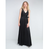 Vestido largo de fiesta Eva Brazzi escote V
