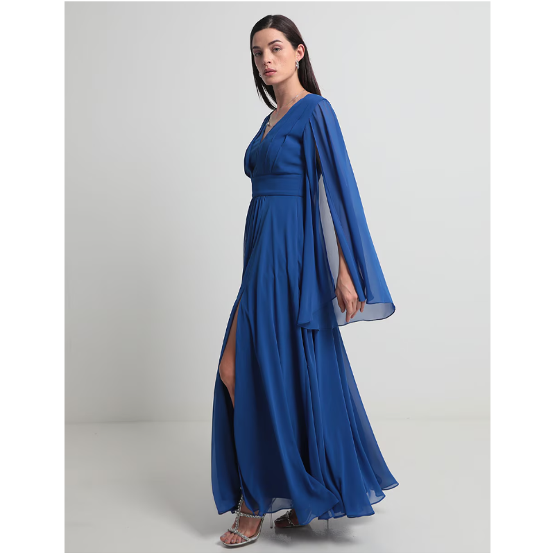 Vestido maxi de fiesta Rue De La Paix escote V Vestido maxi de fiesta Rue De La Paix escote V