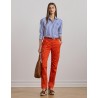 LAUREN RALPH LAUREN  Blusa camisera manga larga para mujer