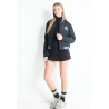 MLB Chamarra bomber impermeable para mujer