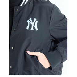 MLB Chamarra bomber impermeable para mujer