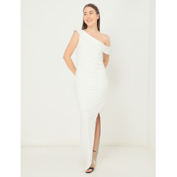 Vestido maxi de fiesta Rue de la Paix escote medio