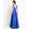 Vestido maxi de fiesta Ema Valdemossa escote profundo