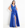 Vestido maxi de fiesta Ema Valdemossa escote profundo