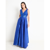Vestido maxi de fiesta Ema Valdemossa escote profundo