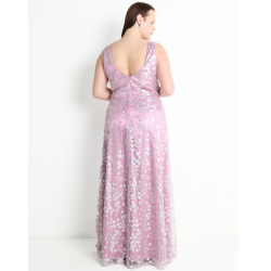 Vestido maxi de fiesta espalda abierta