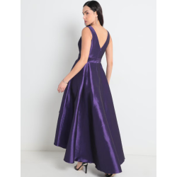 Vestido maxi de fiesta escote V