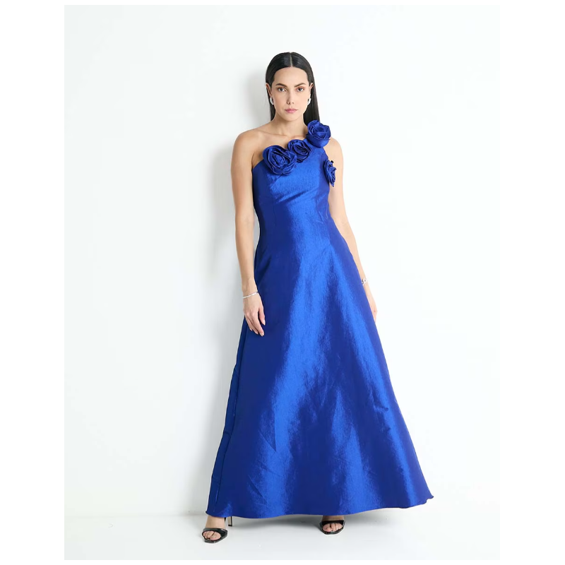 Vestido maxi de fiesta escote medio Vestido maxi de fiesta escote medio